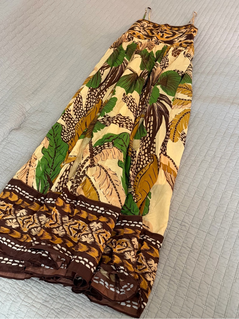 Farm Rio NWT Tropical Print Maxi Dress - Picture 2 of 8